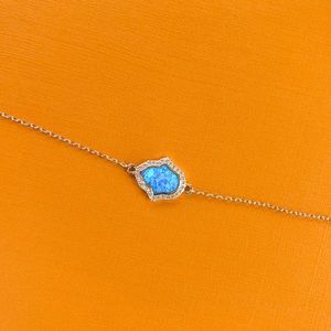 Blue Opal Hamsa Bracelet